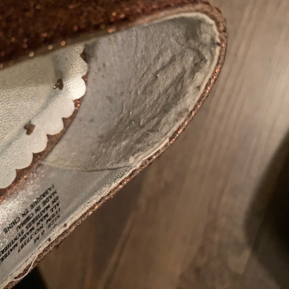 Nevada Bronze Sparkly Stilettos - Picture 7 of 14